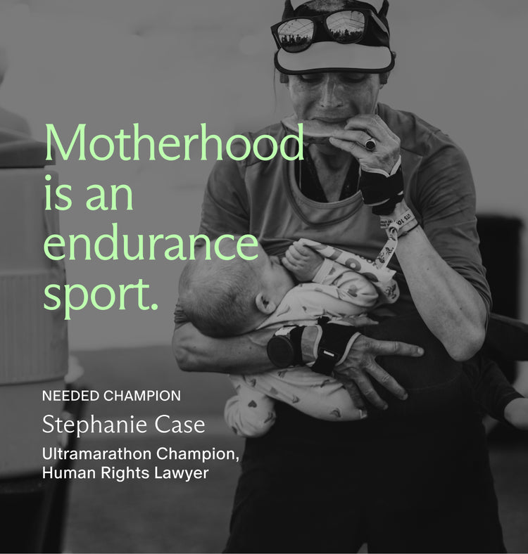 Motherhood truly is an endurance sport.