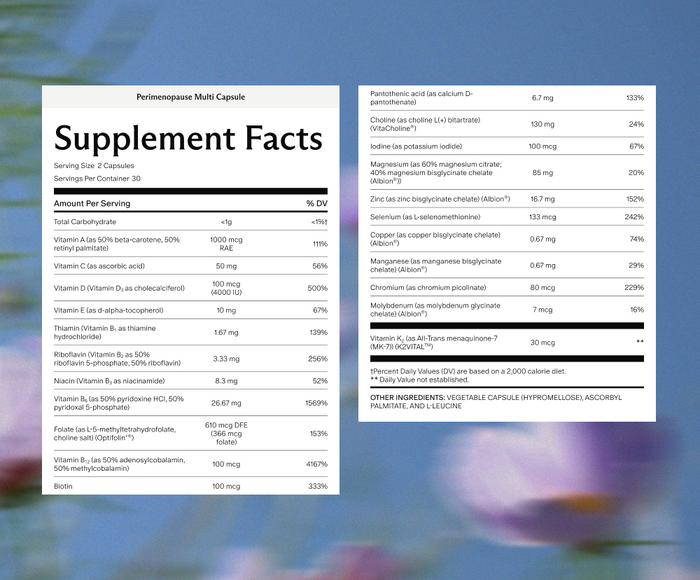 Perimenopause Multivitamin