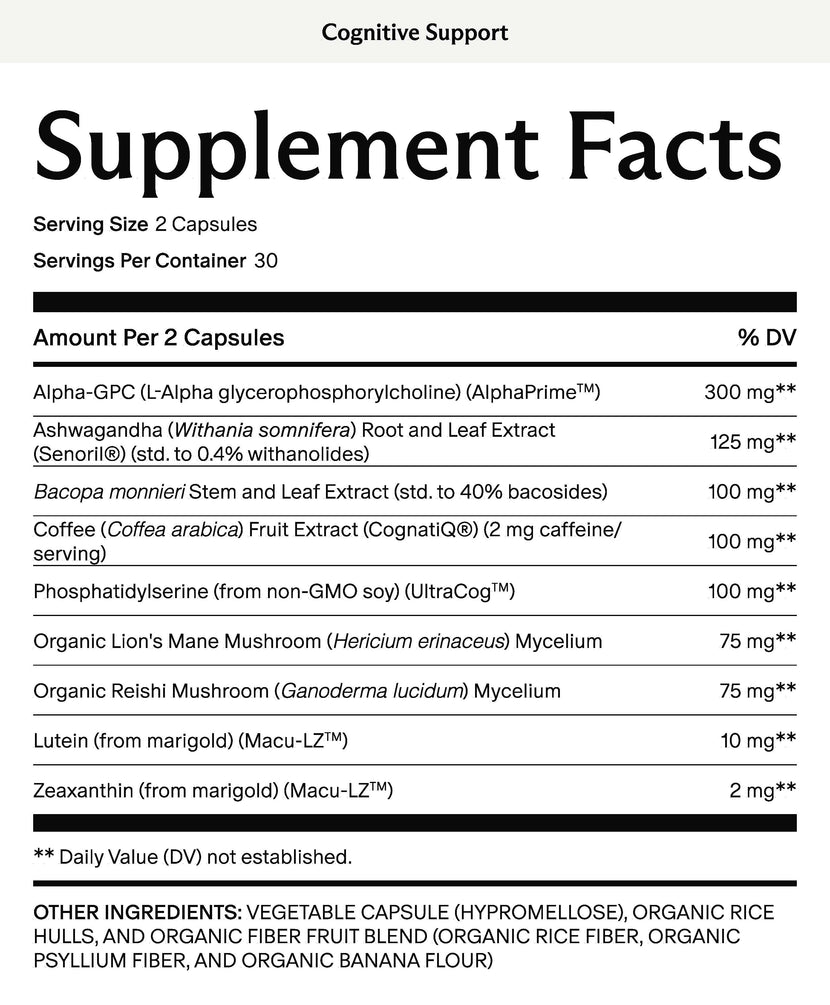 Cognitive Support