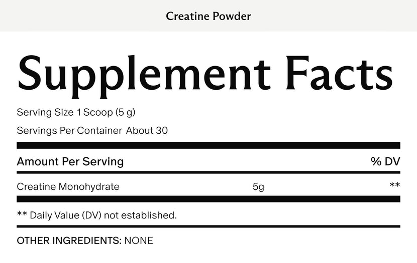 Women's Creatine