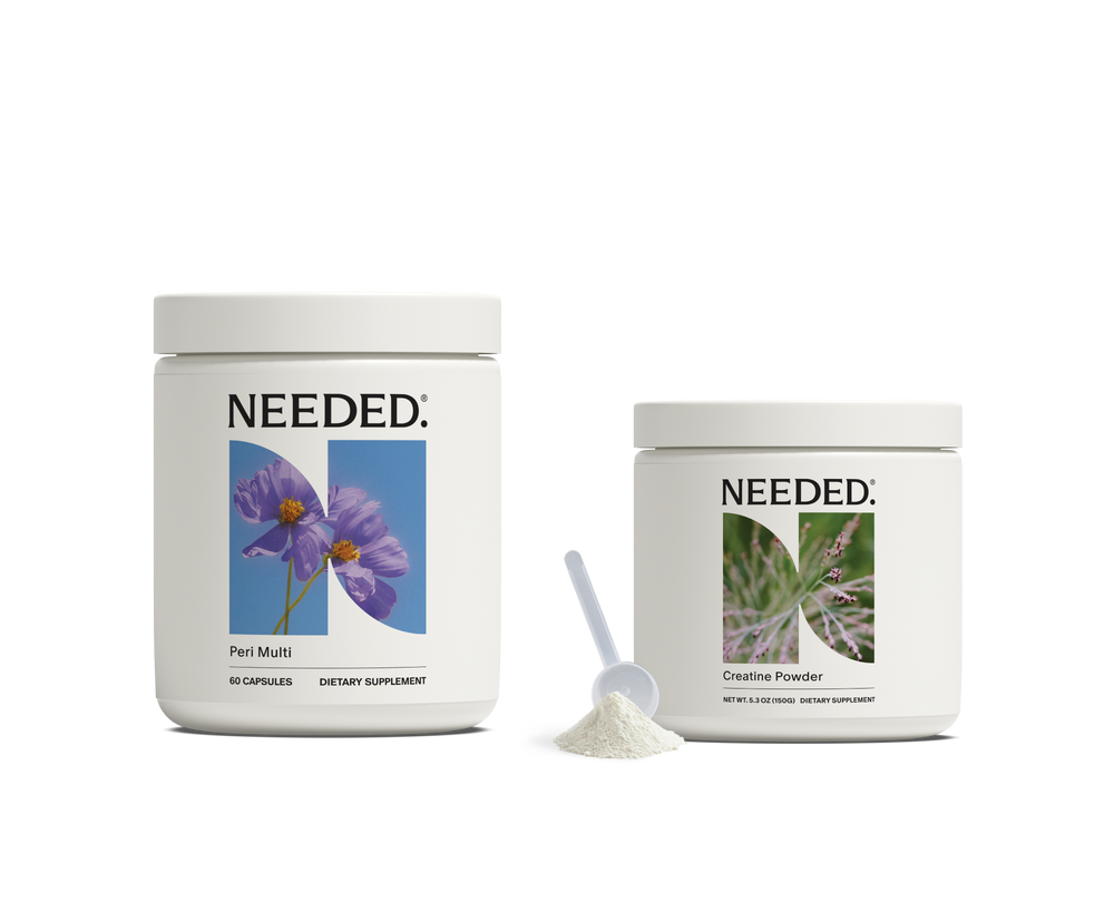 Perimenopause Multivitamin capsules and Women's Creatine